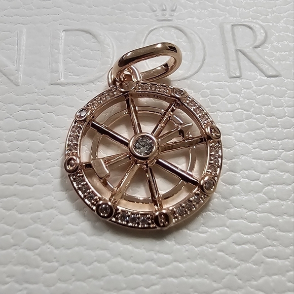 Pandora ME Wheel of Fortune Medallion Charm - Picture 2 of 7
